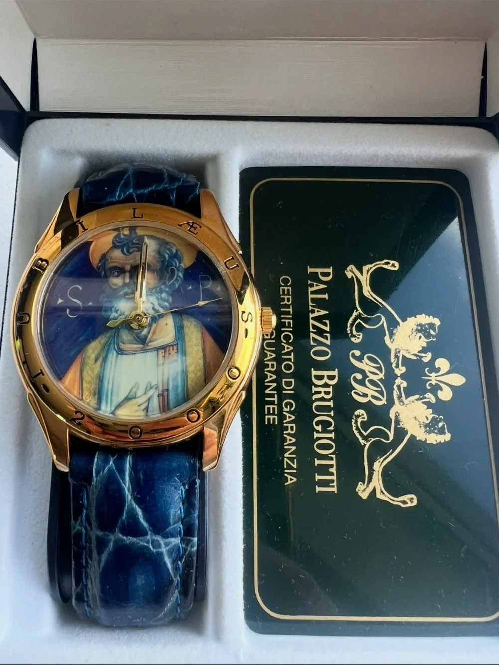 Palazzo Brugiotti brand Saint Peter Italian watch